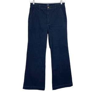 J. Crew High Rise Trouser Jeans Wide Leg Size 30